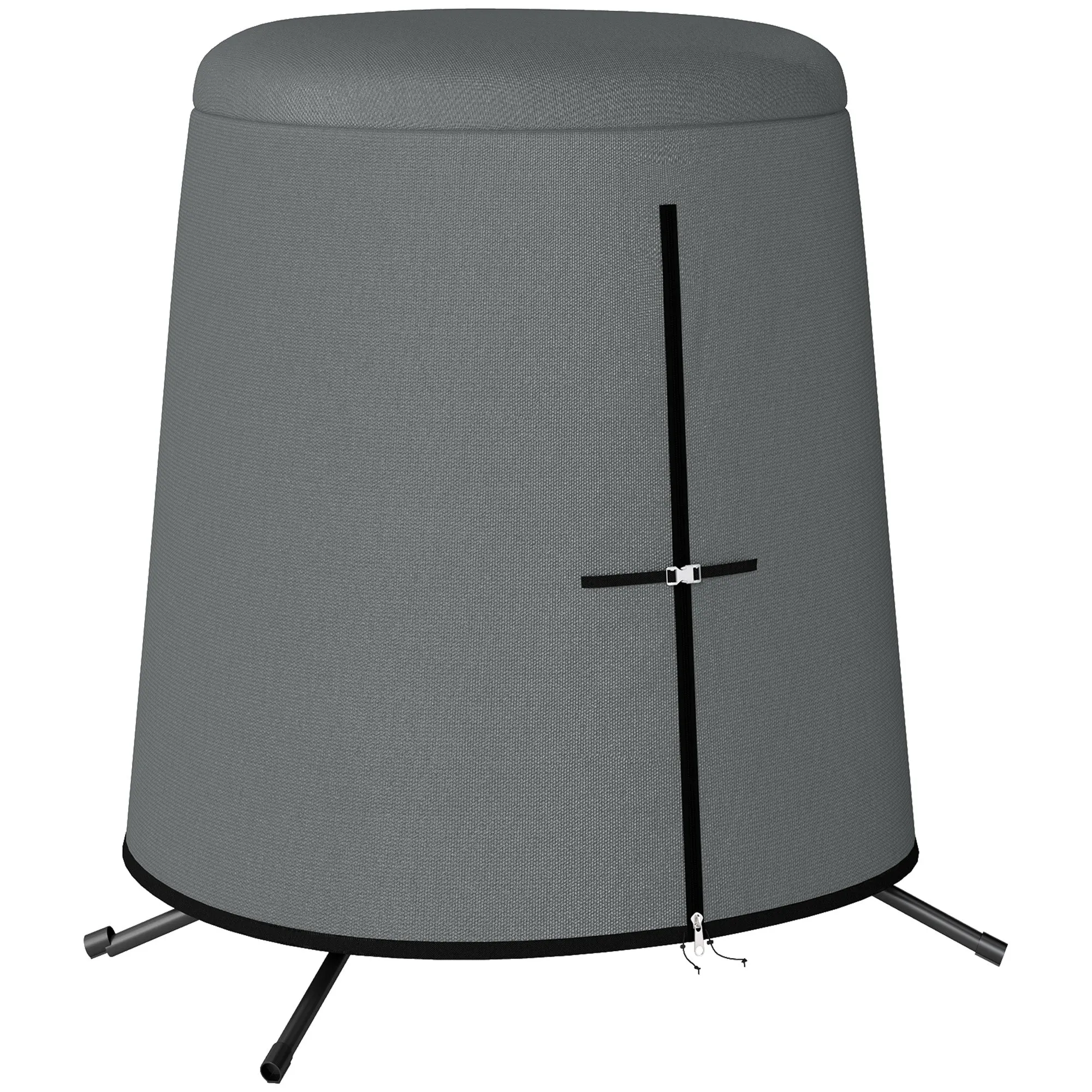 196 x 230 cm Hanging Egg Chair Protective Cover Grey