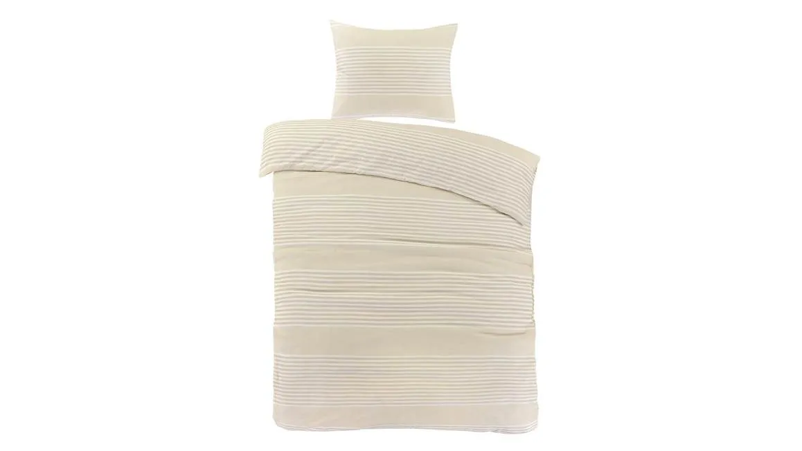 Day Dream Davos housse de couette en flanelle beige