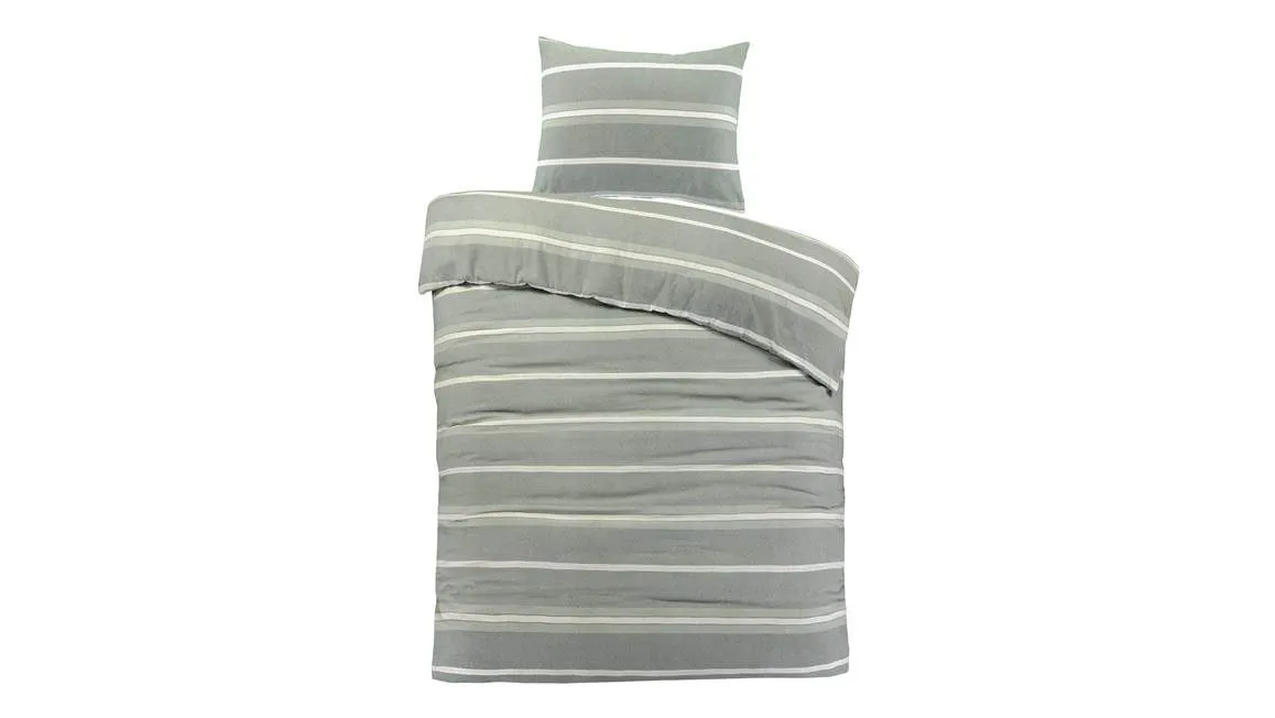 Day Dream Seefeld housse de couette en flanelle vert