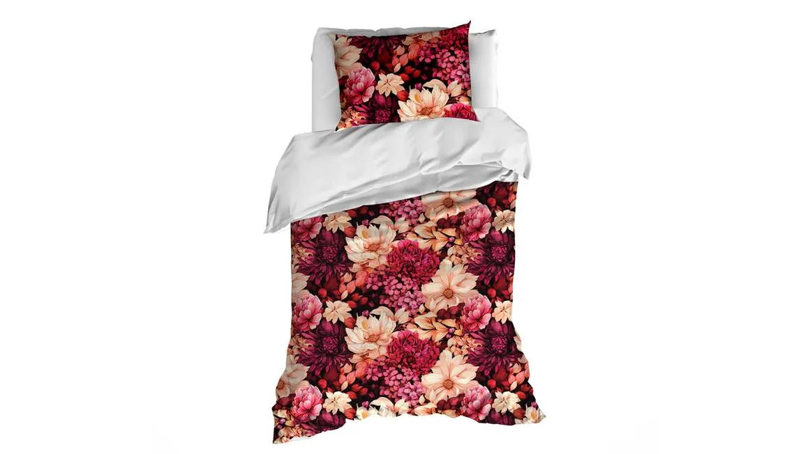 De Witte Lietaer Dahlia housse de couette corail