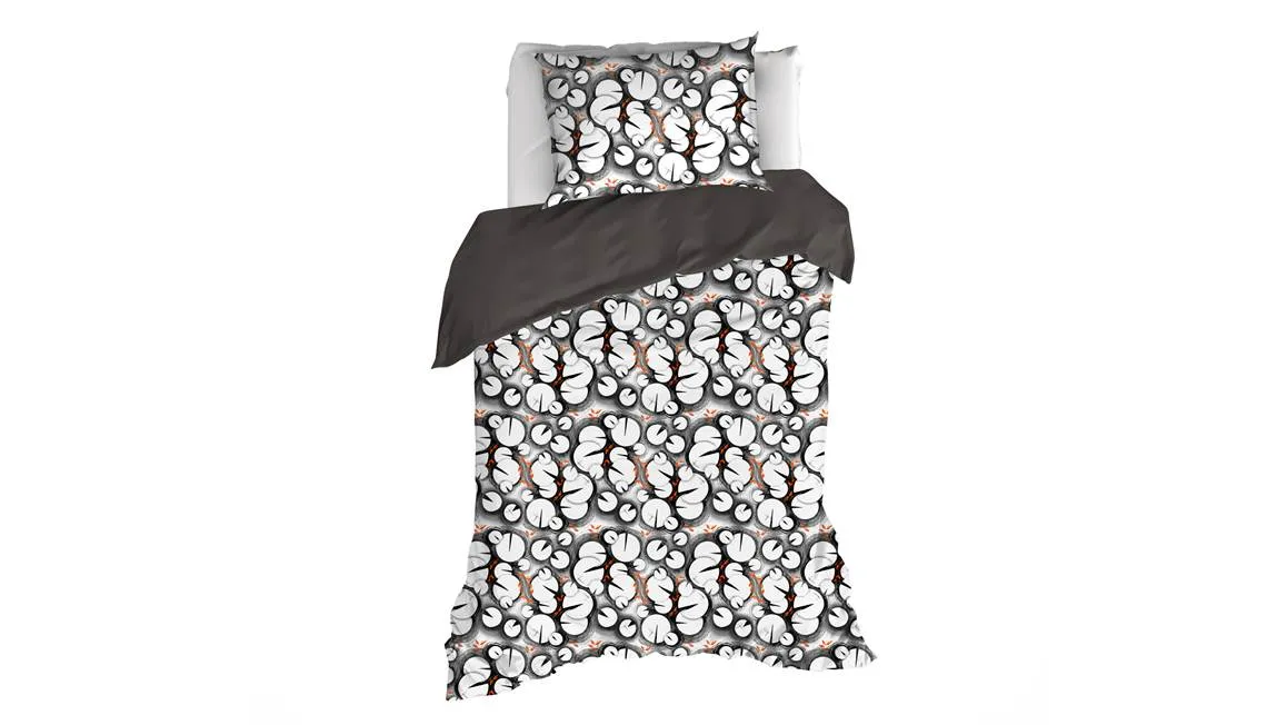 De Witte Lietaer Nénuphar housse de couette noir