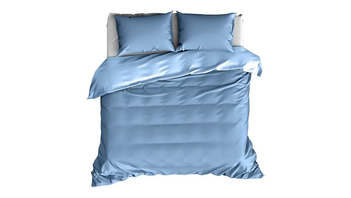 De Witte Lietaer Olivia housse de couette bleu givré