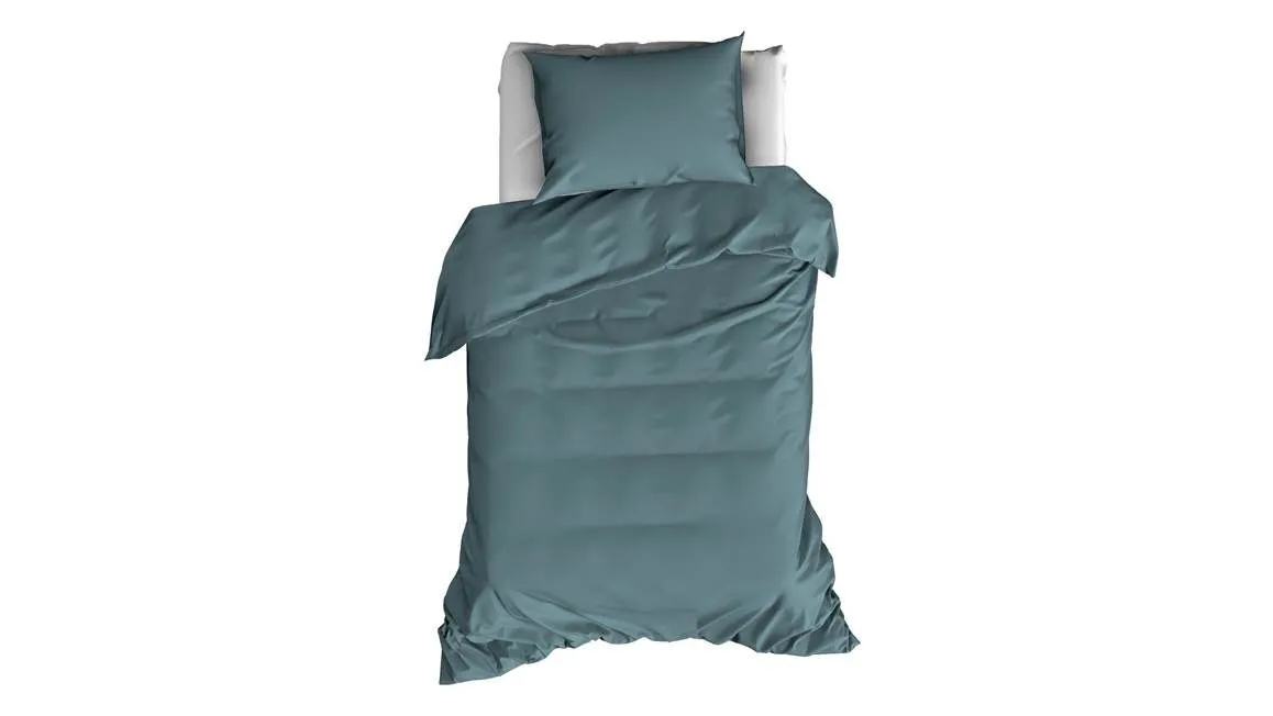 De Witte Lietaer Olivia housse de couette vert givré