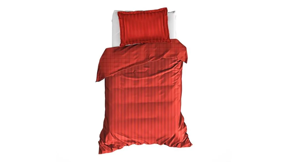 De Witte Lietaer Zygo housse de couette rouge