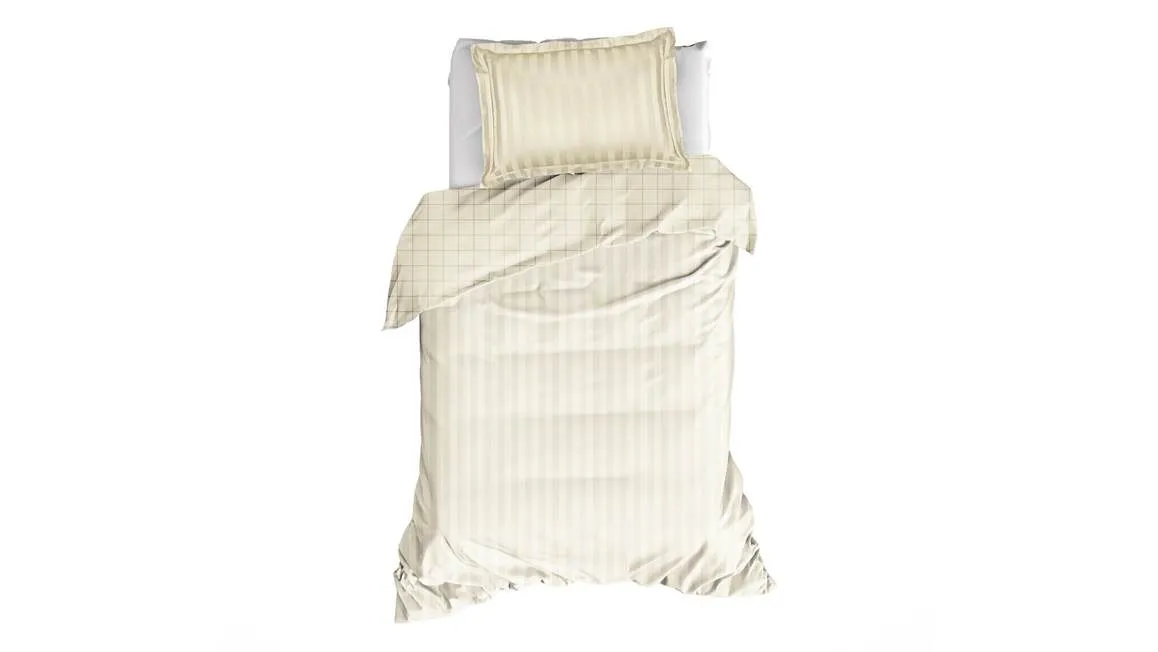 De Witte Lietaer Zygo housse de couette ivoire