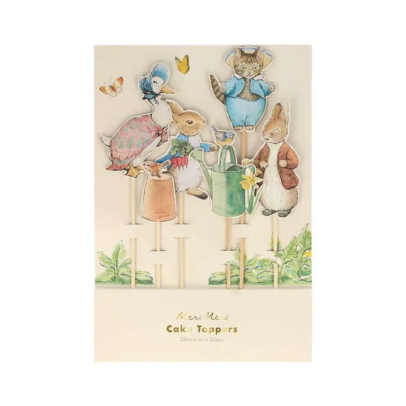 deco gateau peter rabbit meri meri