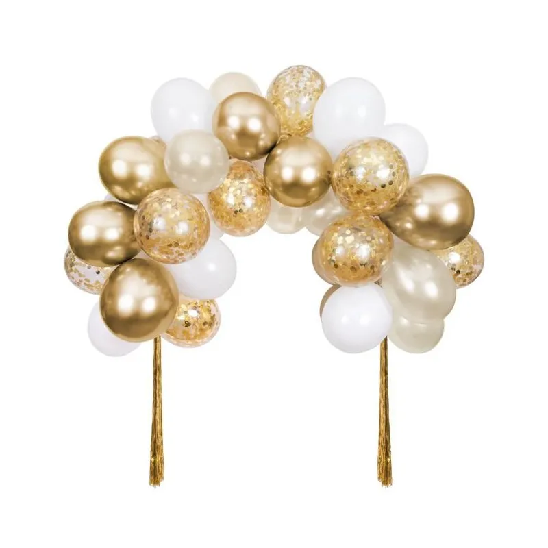 gold balloon arch kit