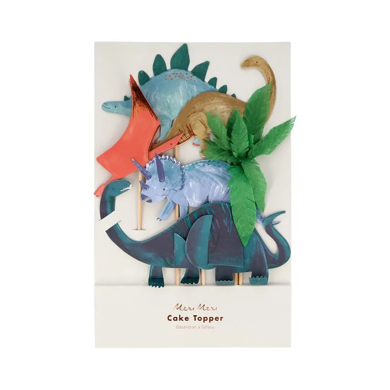 deco gateau dinosaur kingdom meri meri