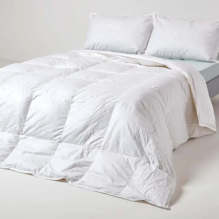 Couette de Luxe légère spéciale été en duvet de canard - 230 x 220 cm