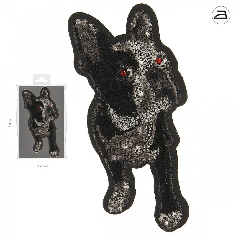 Ecusson bouledogue français