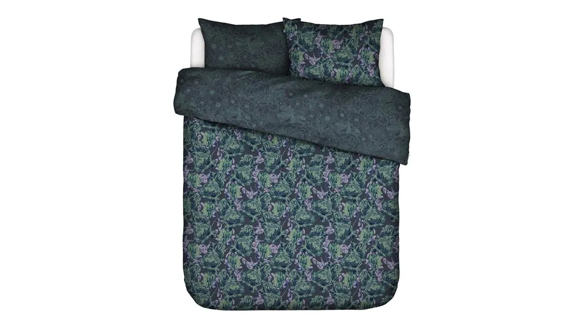 Essenza Bernice housse de couette bleu foncé