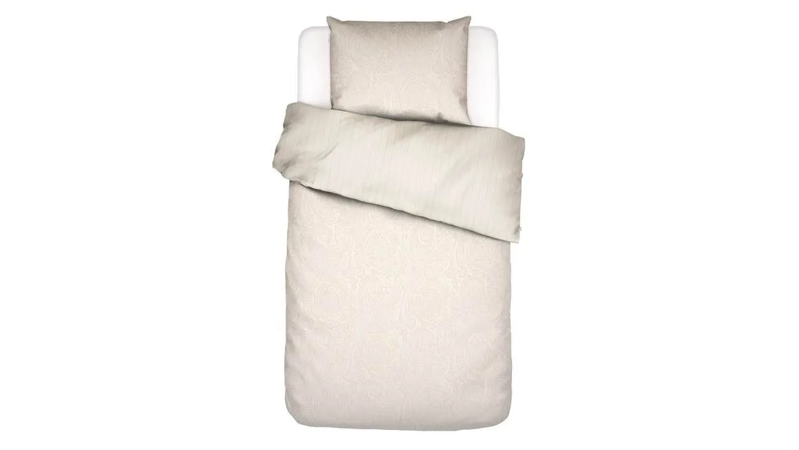 Essenza Fabrice housse de couette ivoire