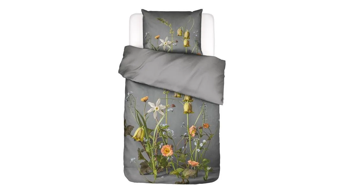 Essenza Ficaria housse de couette gris