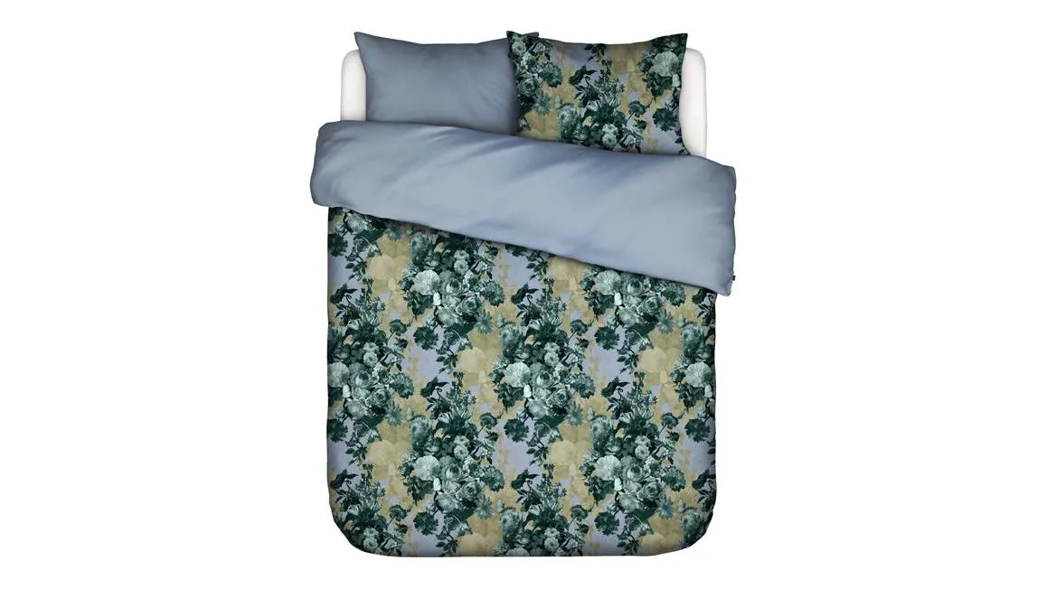 Essenza Leila housse de couette bleu chambray