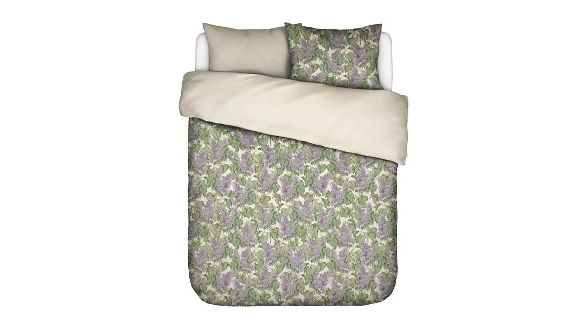 Essenza Lilas housse de couette vanille