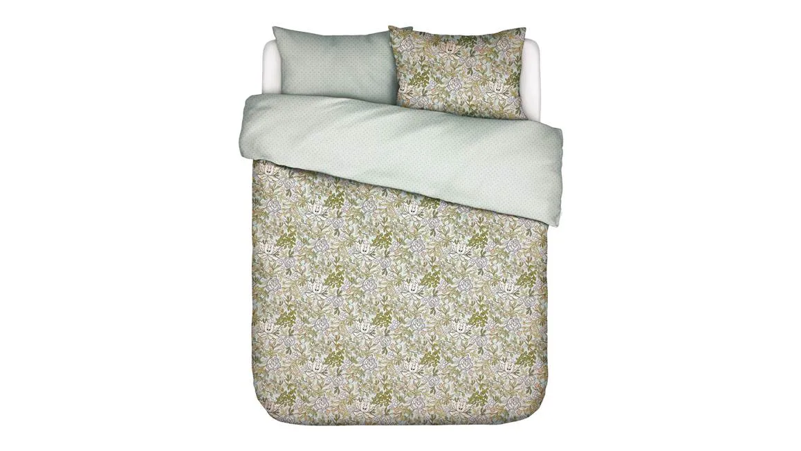 Essenza Ophelia housse de couette bleu givré