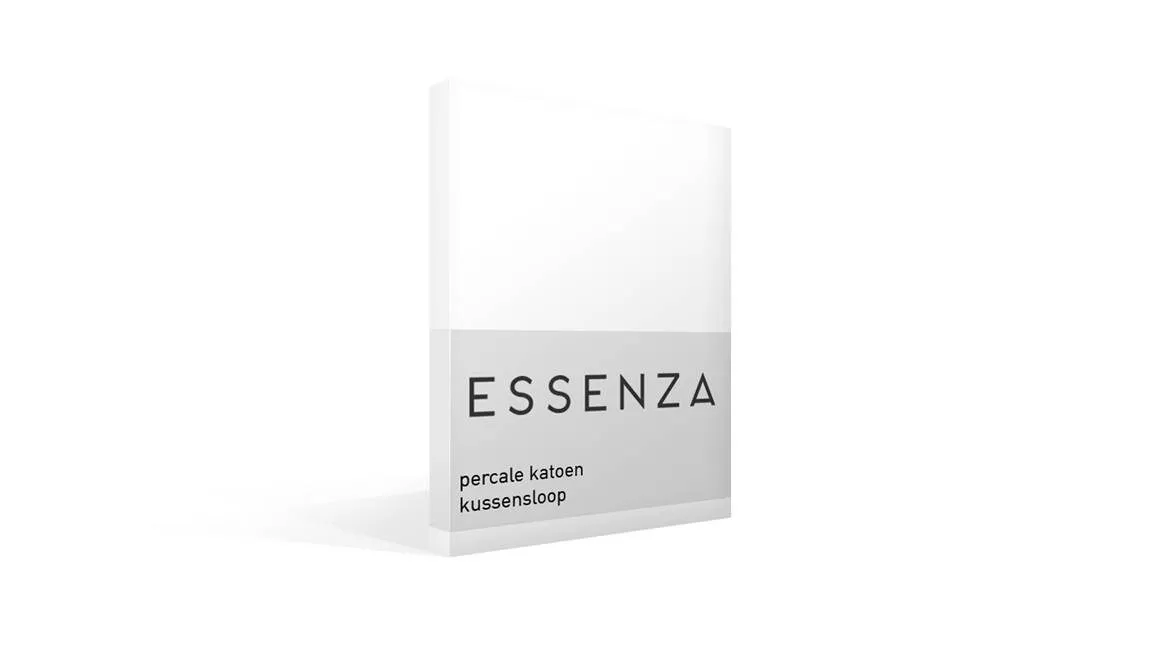 Essenza Premium taie d'oreiller percale blanc