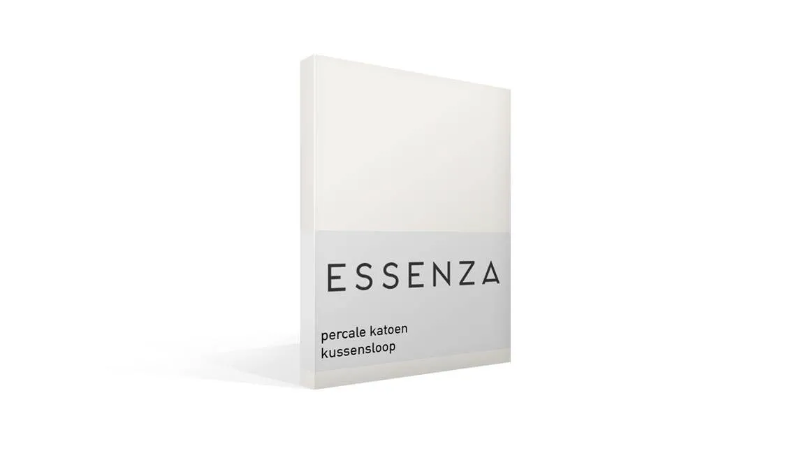 Essenza Premium taie d'oreiller percale coquille d'oeuf