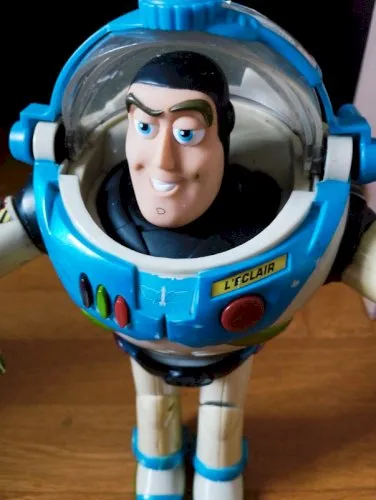 Figurine buzz léclair parlante interactive Disney 2001 collector