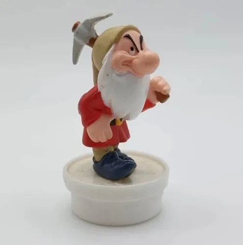 Figurine Disney Smarties Blanche Neige nain Grincheux