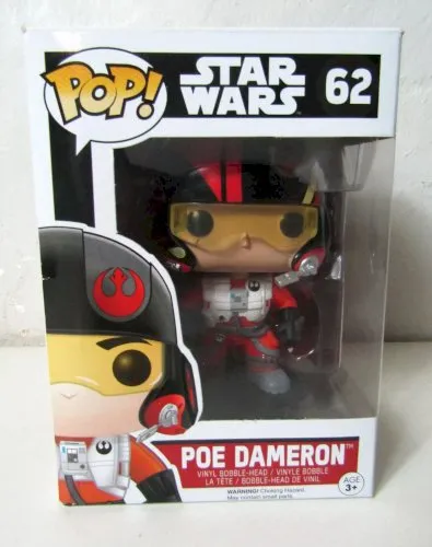 Figurine FUNKO POP Disney Star Wars 62 Poe Dameron