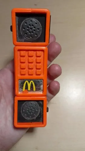 Figurine téléphone espion McDonald