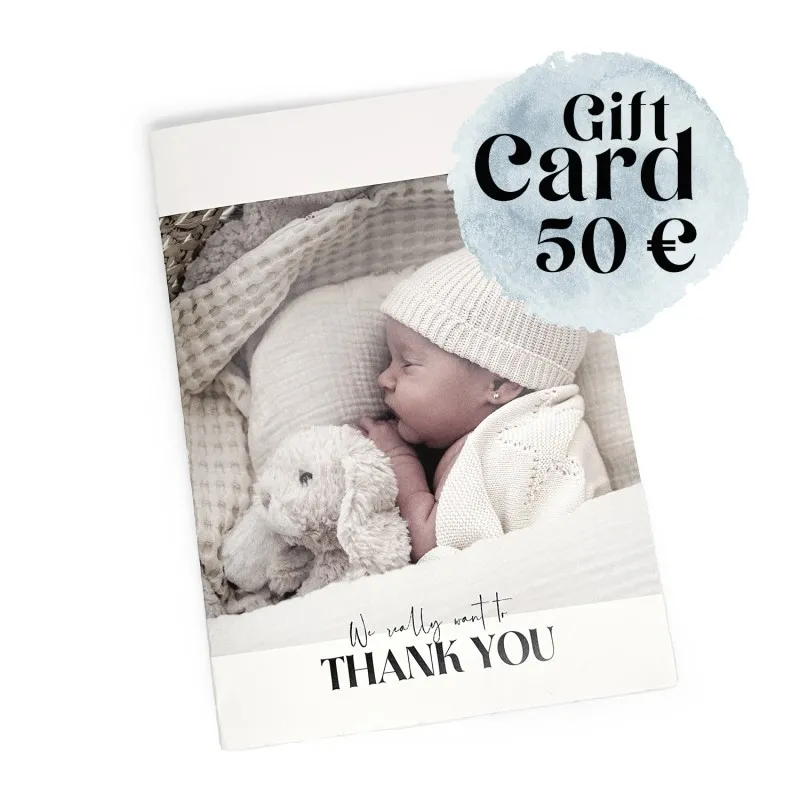 carte cadeau babyshower 50