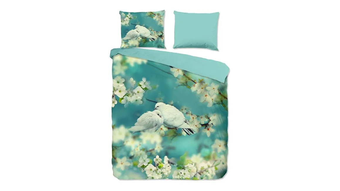 Good Morning Amour housse de couette aqua