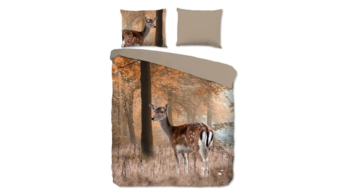 Good Morning Gavin housse de couette marron