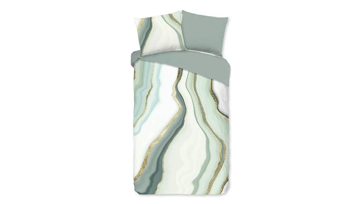 Good Morning Quincy housse de couette vert