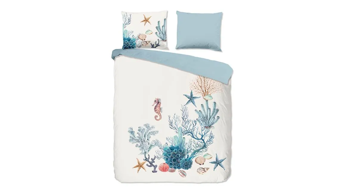 Good Morning Reine housse de couette blanc