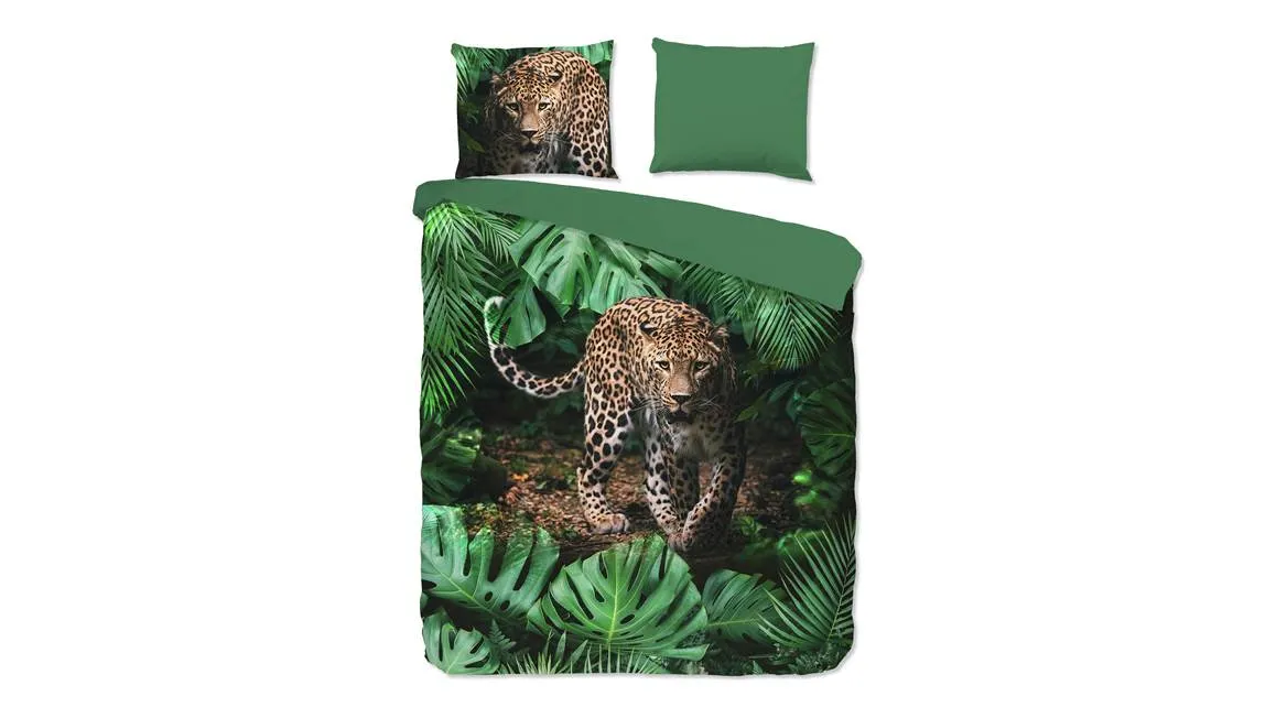 Good Morning Youri housse de couette vert