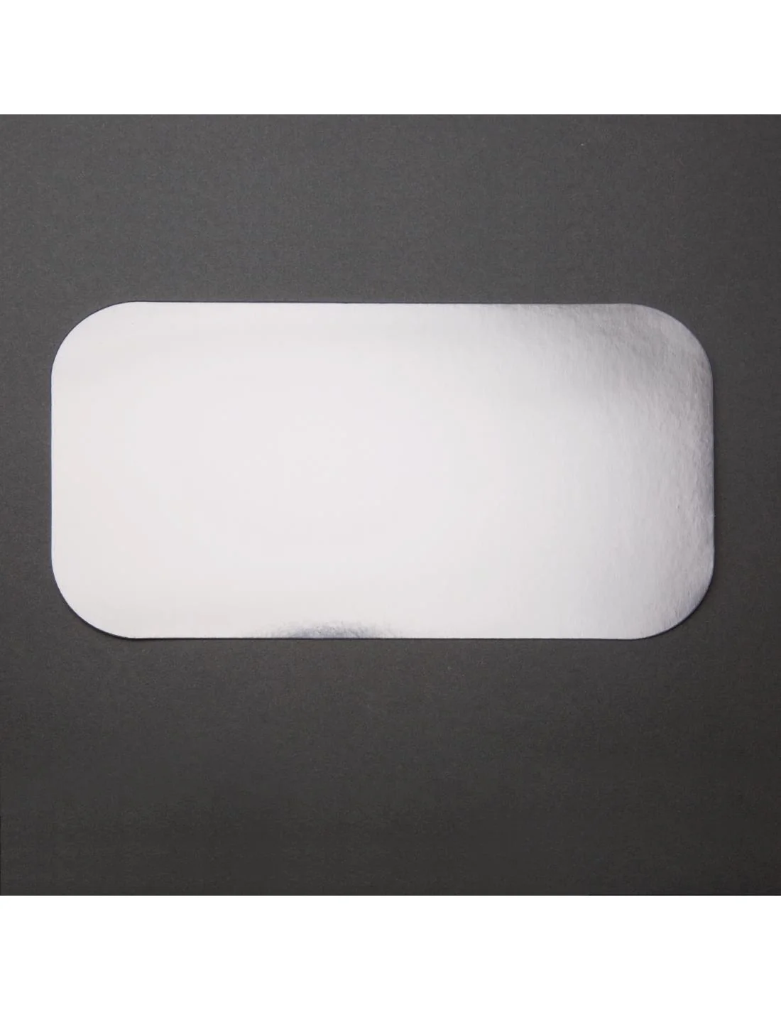 Grands couvercles en carton ciré Fiesta Recyclable pour barquettes aluminium (Lot de 500)