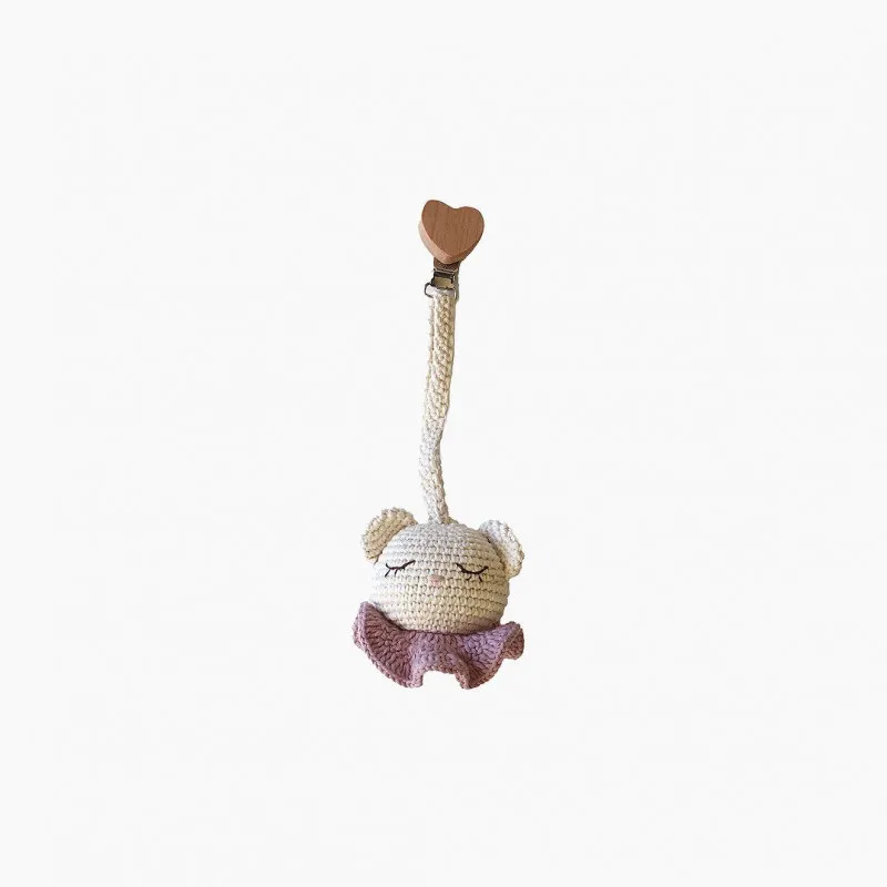 hanging rattle teddy