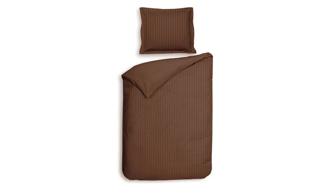 Heckettlane Banda housse de couette vieux rose foncé