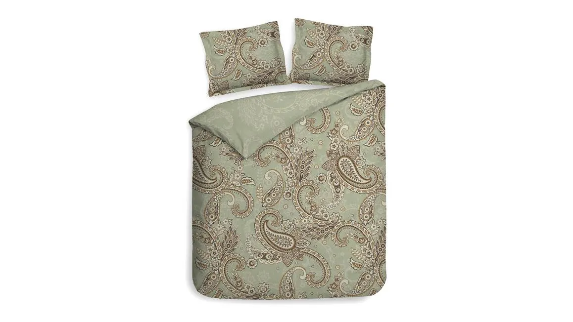 Heckettlane Camille housse de couette vert