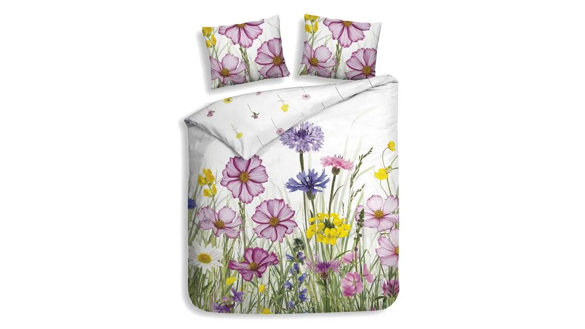 Heckettlane Campo housse de couette blanc