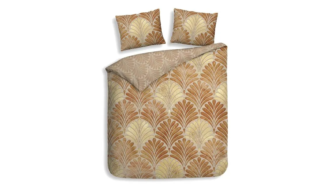 Heckettlane Elif housse de couette orange