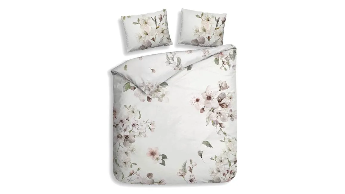 Heckettlane Fai housse de couette blanc cassé