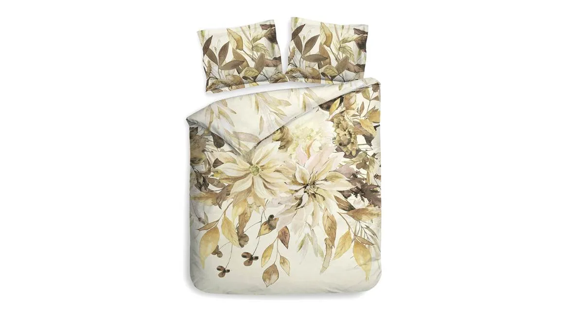 Heckettlane Horatia housse de couette blanc cassé