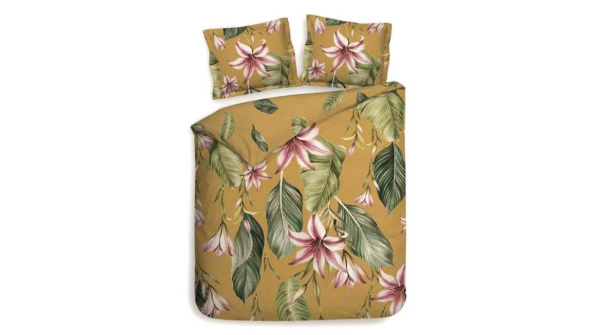 Heckettlane Lilie housse de couette jaune