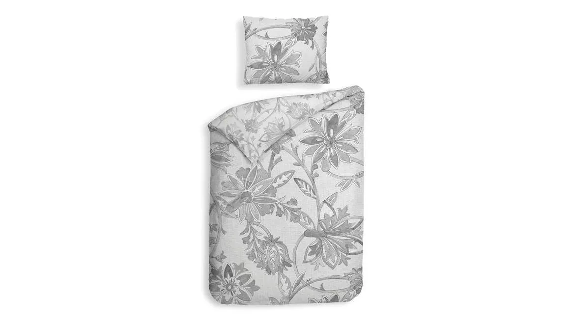 Heckettlane Neva housse de couette gris