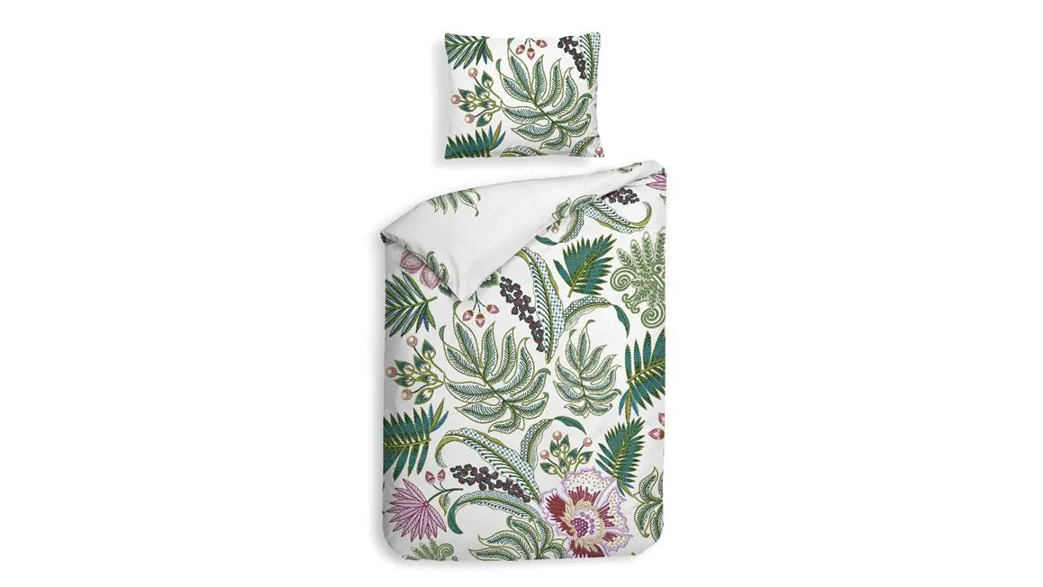 Heckettlane Tiera housse de couette blanc