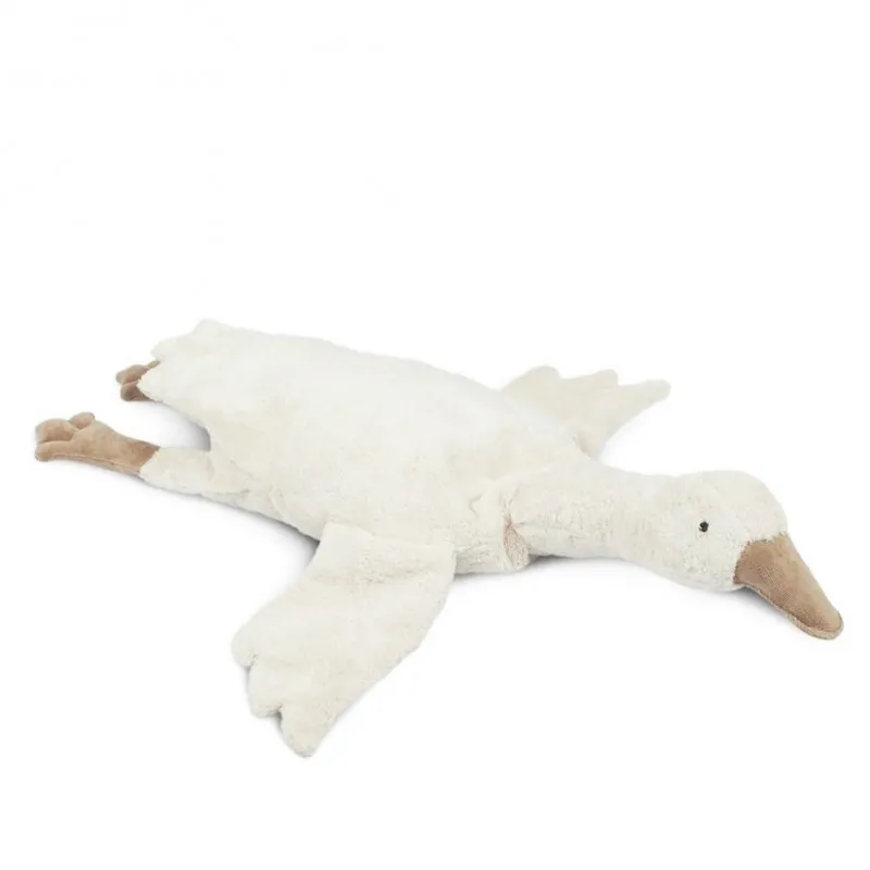 ivory cuddly goose large