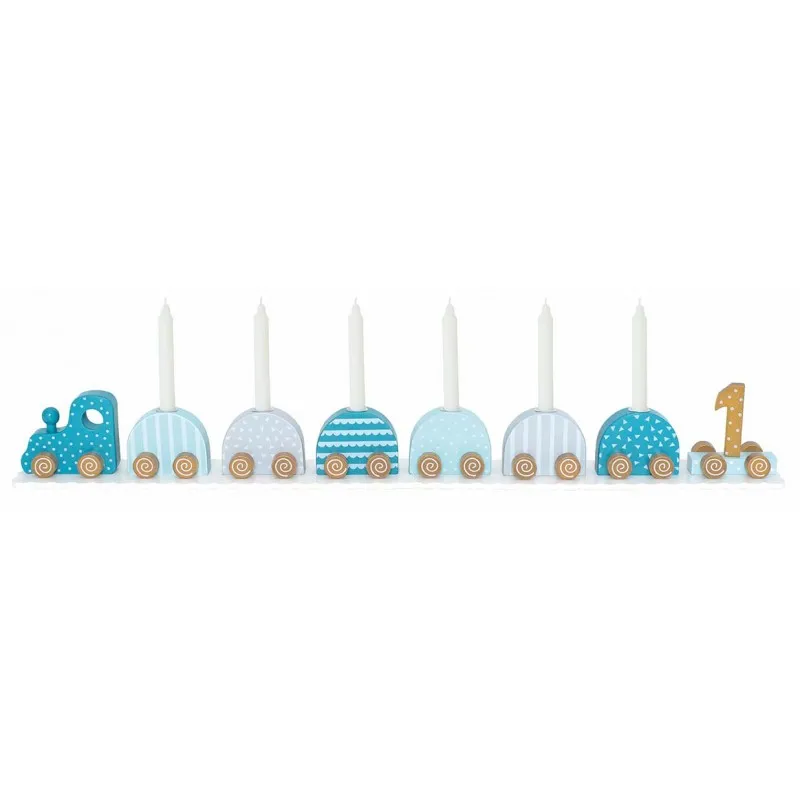 jabadabado blue train candlestick