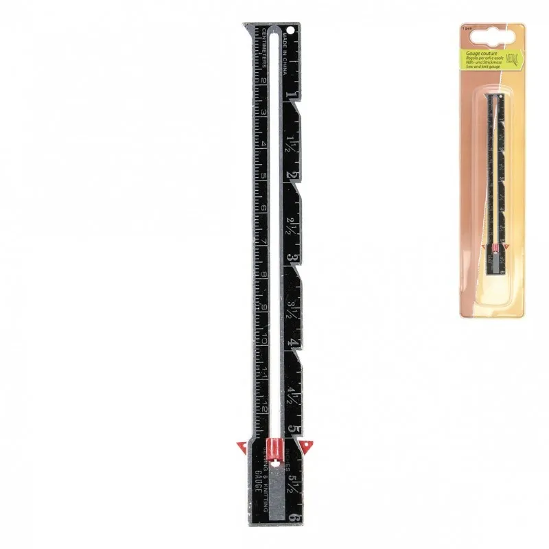 Jauge couture Noir -