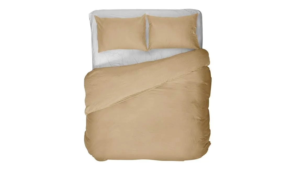 Kayori Akemi housse de couette taupe