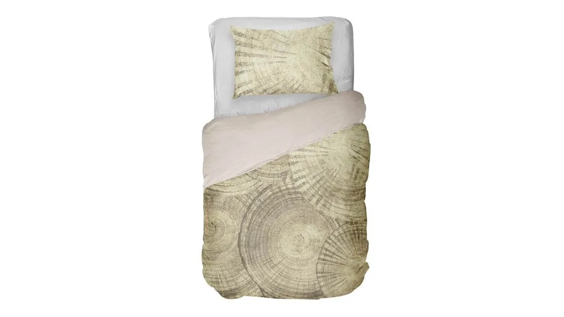 Kayori Banya housse de couette blanc cassé