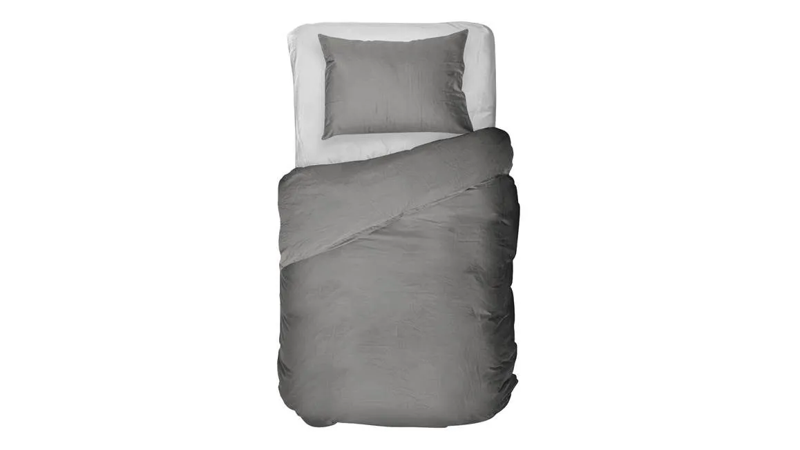 Kayori Edo housse de couette anthracite