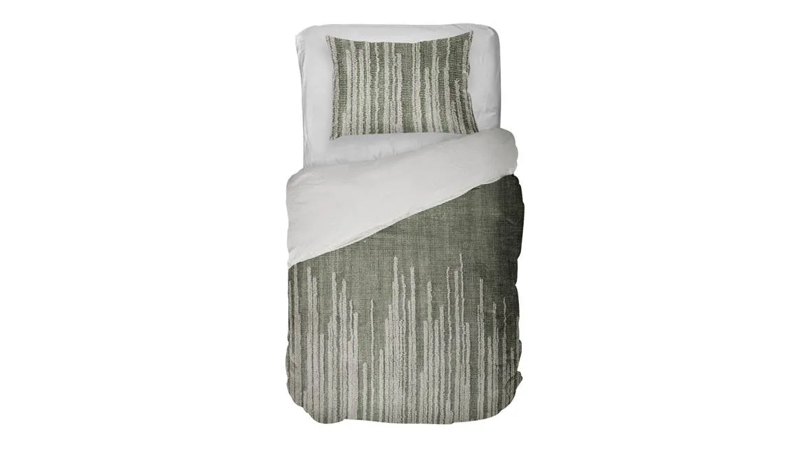 Kayori Meguro housse de couette vert